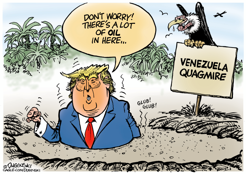 Trump stepping into a quagmire