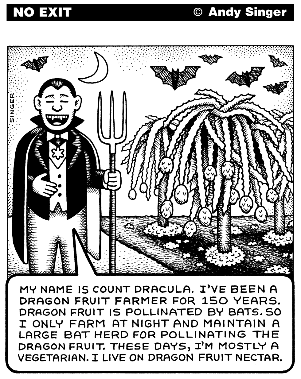 Dracula Dragon Fruit Farmer