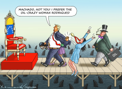 MACHADO STINKS OF DEMOCRACY by Marian Kamensky