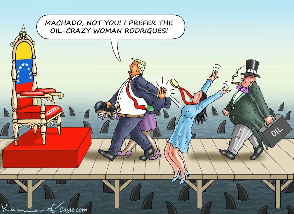 MACHADO STINKS OF DEMOCRACY