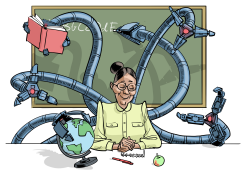AI IN THE CLASSROOM by Hajo de Reijger