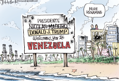 VENEZUELA PRESIDENT by Joe Heller