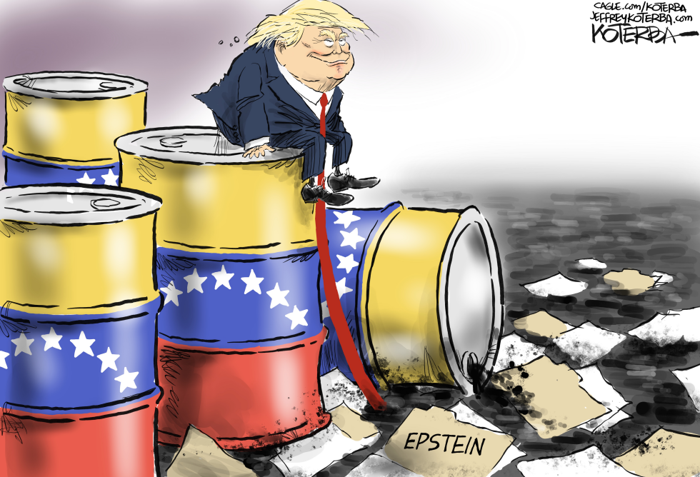 For Venezuelan oil or a distraction?