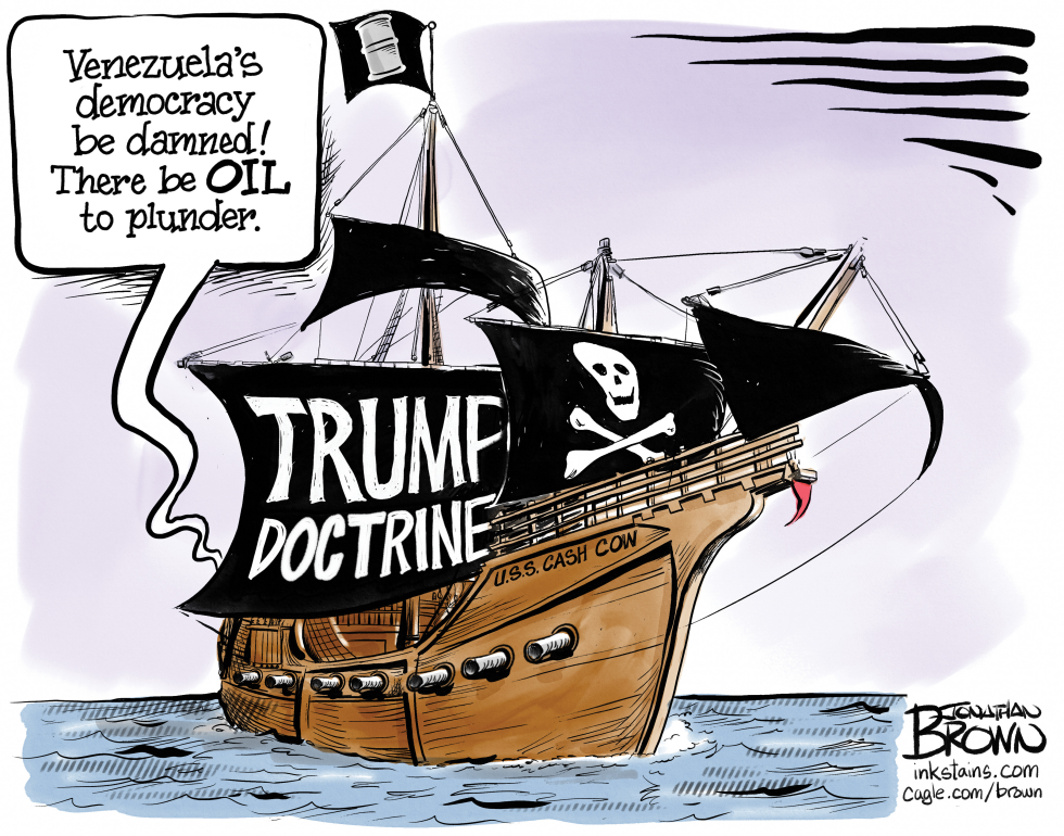 Trump Doctrine is about plundering