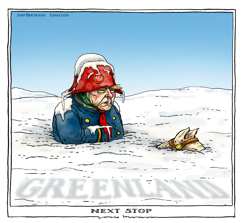 Napoleon Trump in Greenland