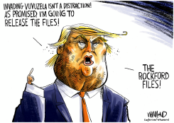 VENEZUELA AN EPSTEIN FILES DISTRACTION by Dave Whamond