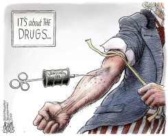 MADURO OVERTHROWN by Adam Zyglis