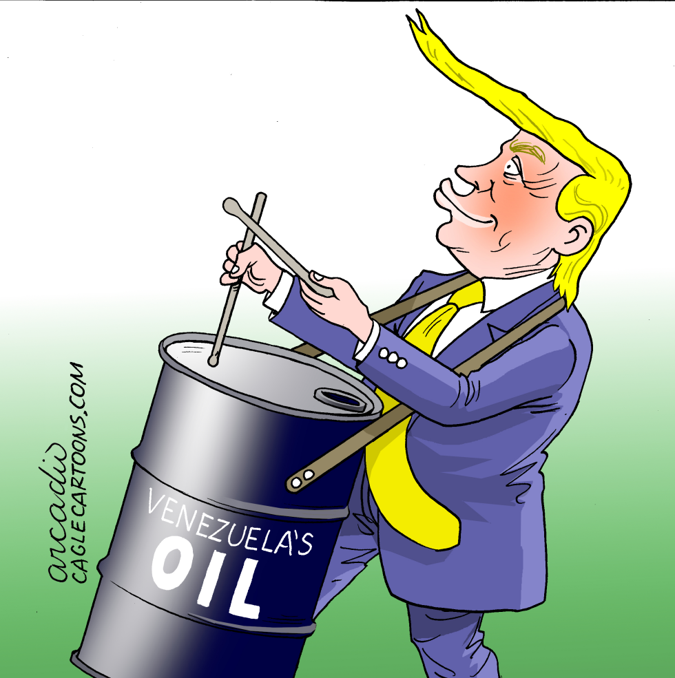 Drums of celebration for Trump.