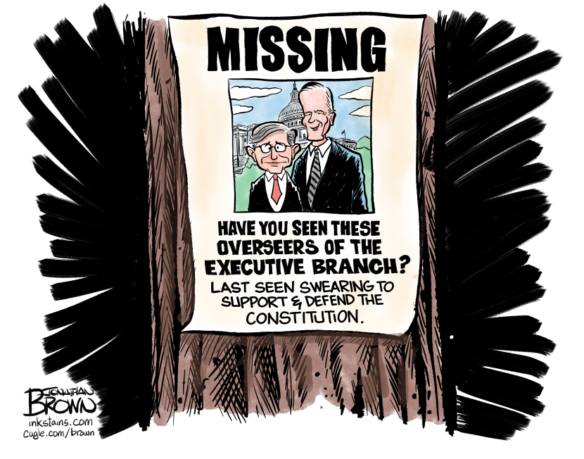 Congressional check and balance missing