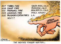URBAN FIRESTORMS OCCURRING MORE OFTEN by Paul Duginski