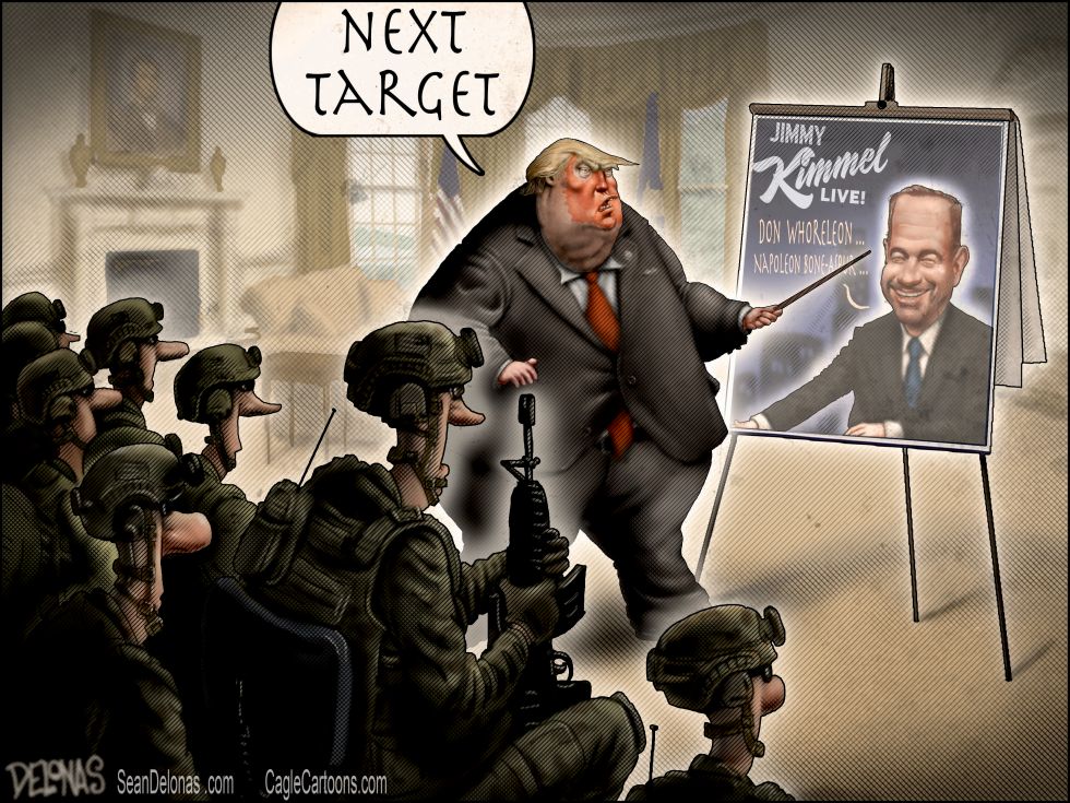 Trump picks next target