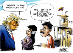 DICTATORS IN VENEZUELA by Dave Whamond