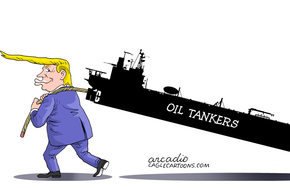 Trump takes down the ghost fleet in the Caribbean.