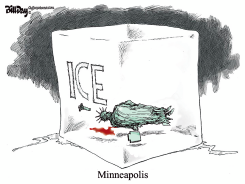 ICE IN MINNEAPOLIS by Bill Day