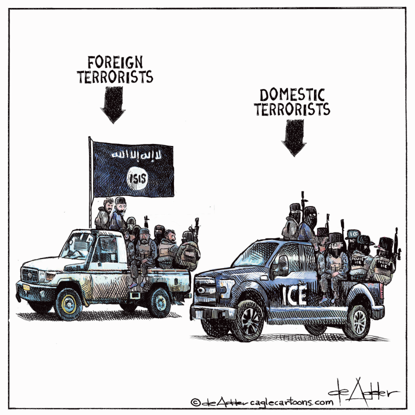 ICE are acting like terrorists