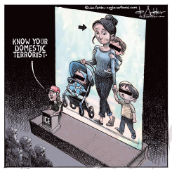 NOEN SAYS KNOW YOUR DOMESTIC TERRORIST by Michael de Adder