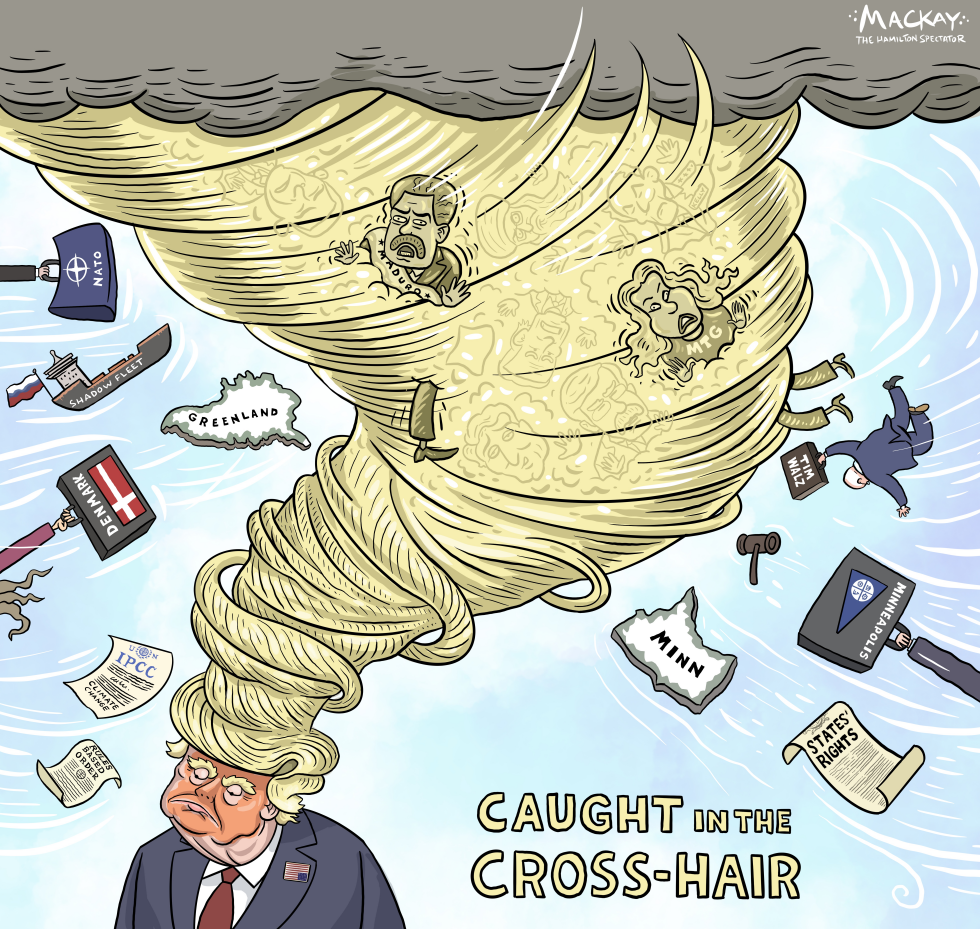 Escalating global and domestic issues get caught