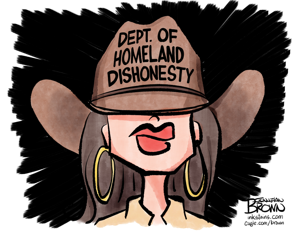 Kristi Noem is head of Dept of Dishonesty