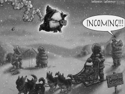 TRUMP INVADING GREENLAND by Sean Delonas