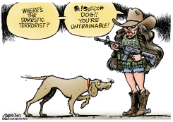 THE REAL DOMESTIC TERRORIST by Paul Duginski