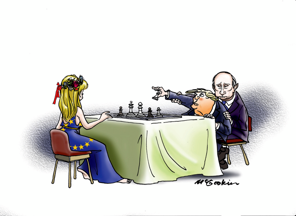 Trump is Putin's Chess Proxy