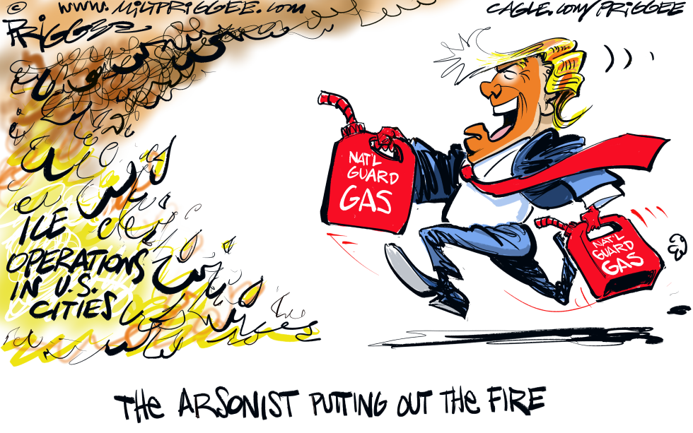 The Arsonist.....