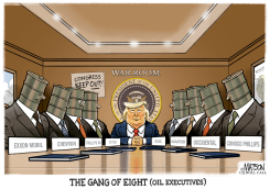TRUMP GANG OF EIGHT OIL EXECUTIVES by R.J. Matson