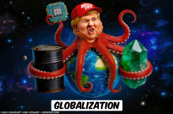 TRUMP OCTOPUS by Bart van Leeuwen