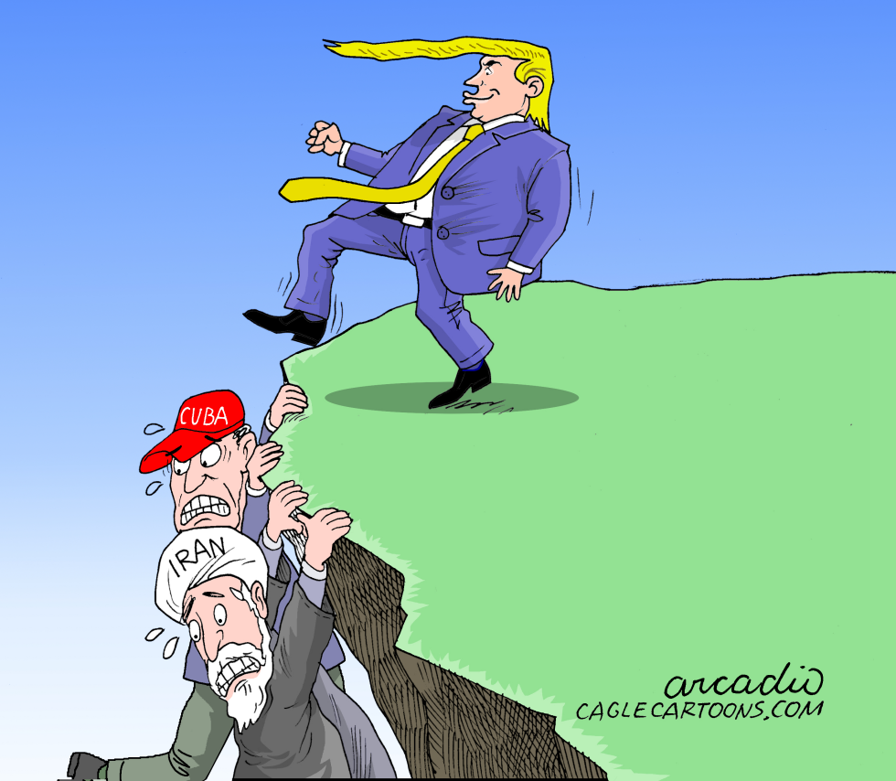 Trump, Iran and Cuba on the brink of the abyss.