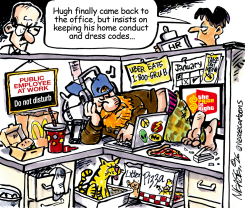 BACK TO OFFICE by Steve Nease