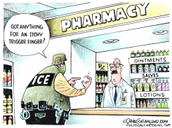 ICE DEADLY FORCE by Dave Granlund