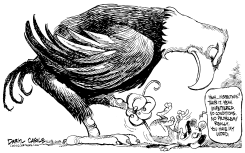SADDAM AND INSPECTIONS by Daryl Cagle