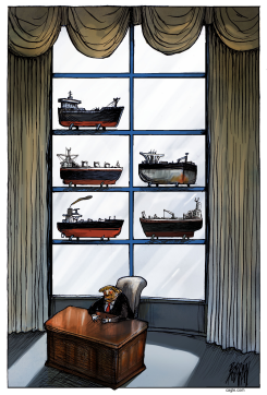 MODEL SHIP by Angel Boligan