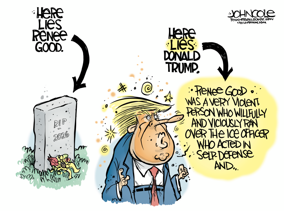 Trump lies about Renee Good's killing