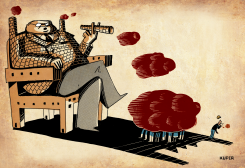 EPA LOOSENS REGULATIONS ON POLLUTERS by Peter Kuper