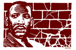 MARTIN LUTHER KING DAY by Peter Kuper