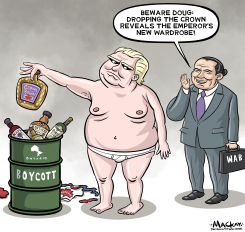 WAB KINEW ADVISES DOUG FORD ON CROWN ROYAL  by Graeme MacKay