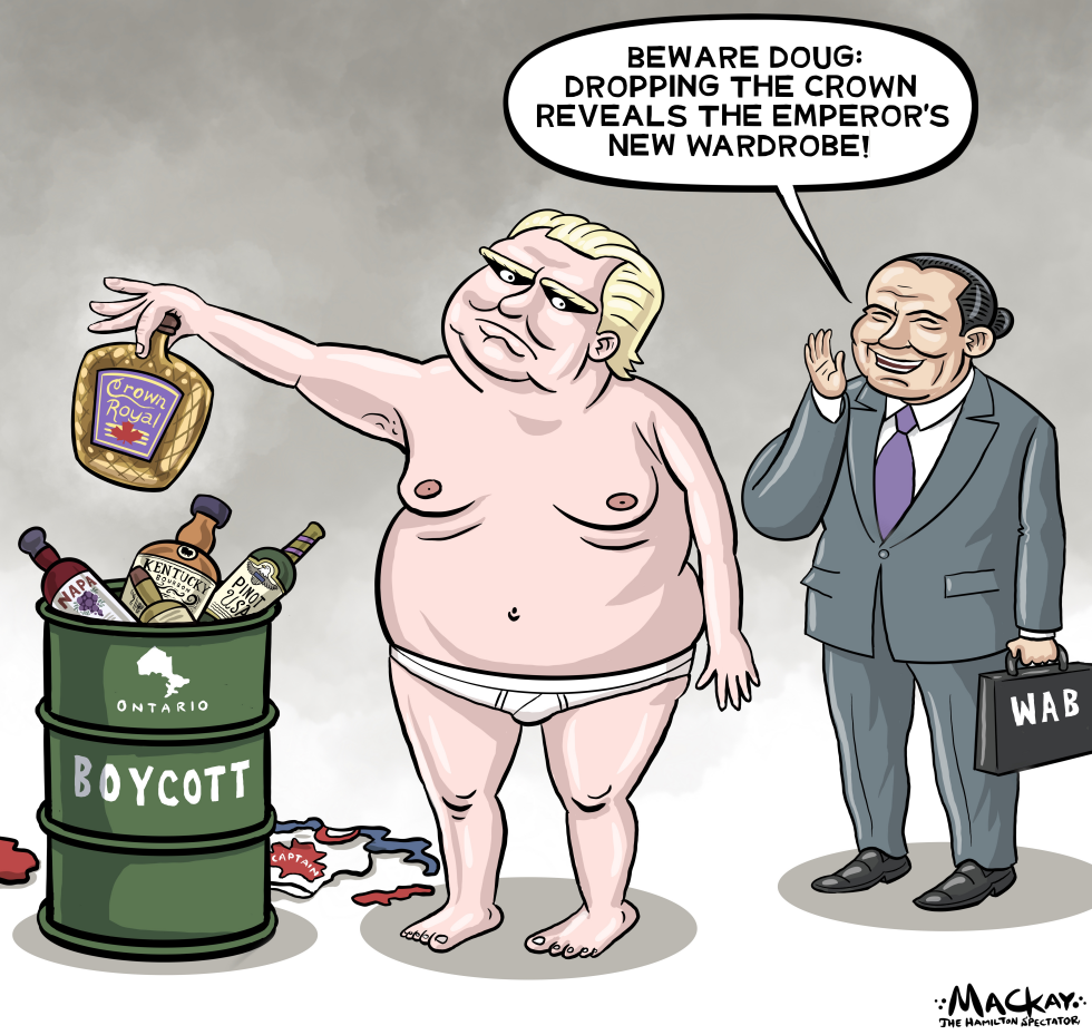 Wab Kinew advises Doug Ford on Crown Royal