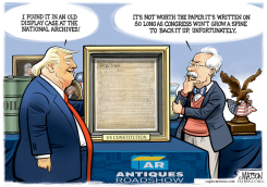 US CONSTITUTION ANTIQUE ROADSHOW APPRAISAL by R.J. Matson