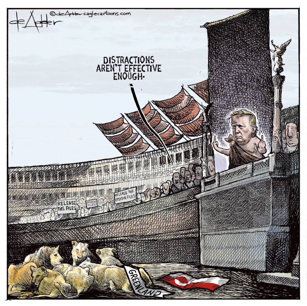 Distraction not working for Trump