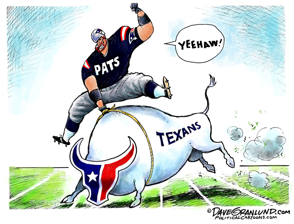 Patriots vs Texans Playoff Rodeo