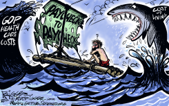 KID CASTAWAY by Milt Priggee