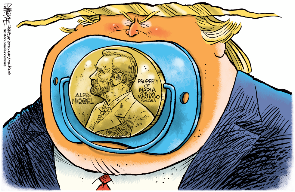 Trump's Nobel Binky