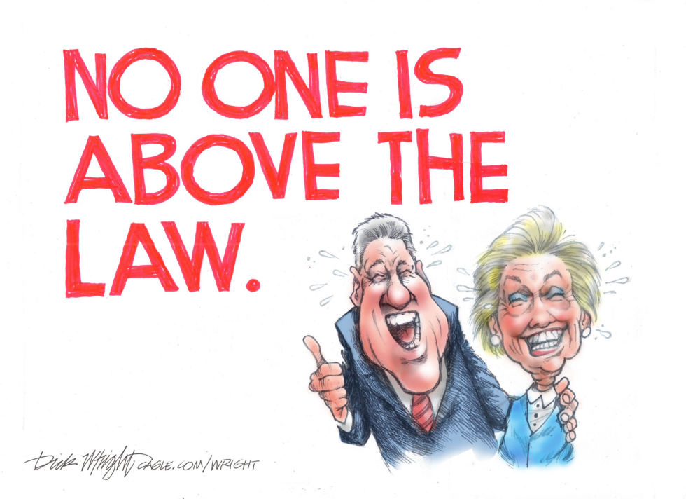 Bill and Hillary Above the Law