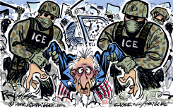 ICE PARTYING by Milt Priggee