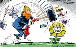 FREEDOM OF SPEECH by Milt Priggee