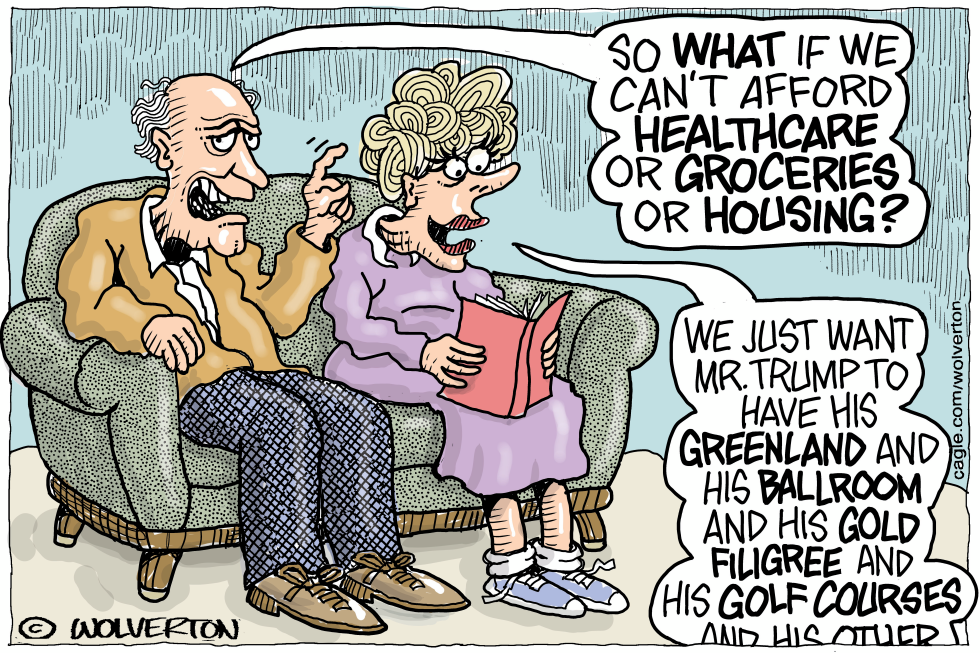 Moneyless couple support Trump buying Greenland