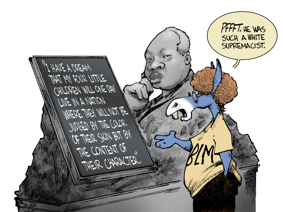 What Democrats Really Think About MLK's Dream