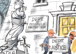 DEPARTMENT OF JUSTICE by Pat Bagley