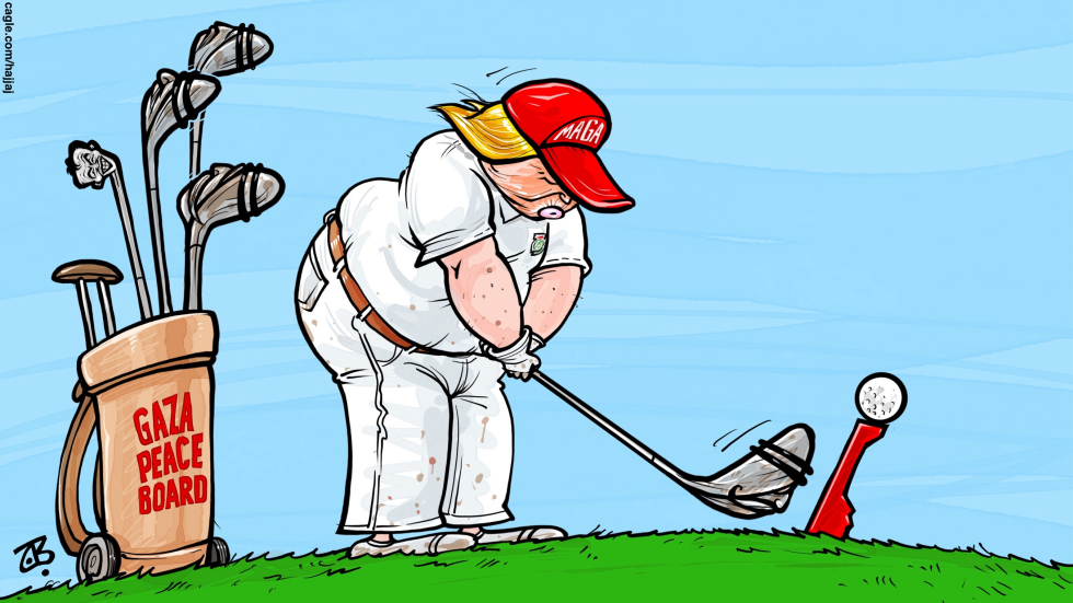 Trump Gaza Golf Club Peace Board Leaders Maga